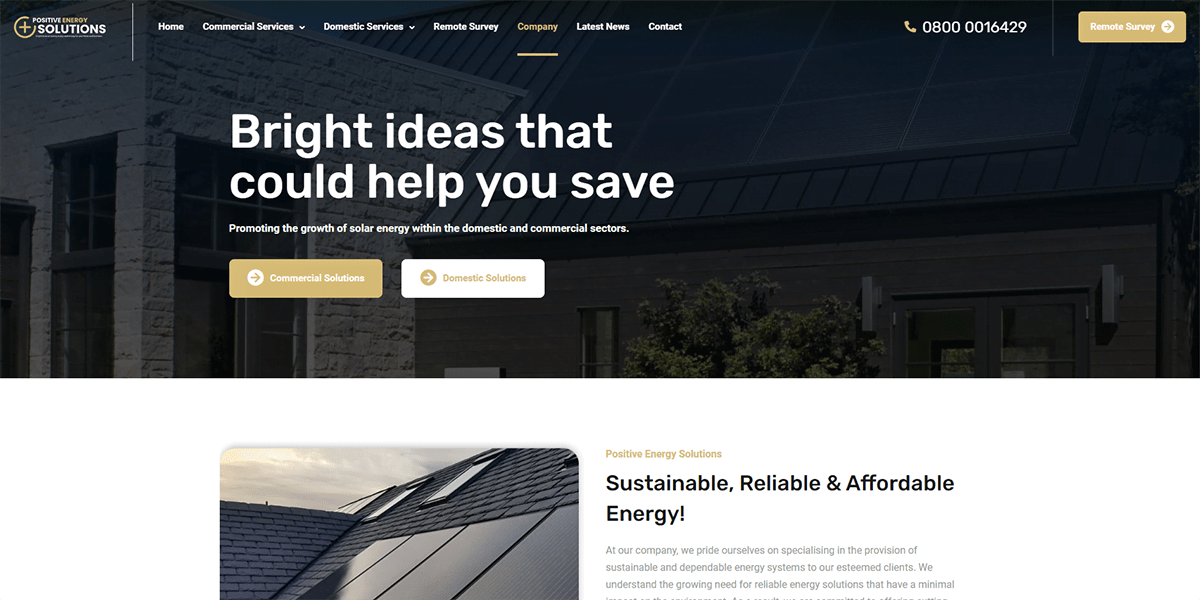 Energy Solutions Menu.pdf About Us | Positive Energy Solutions